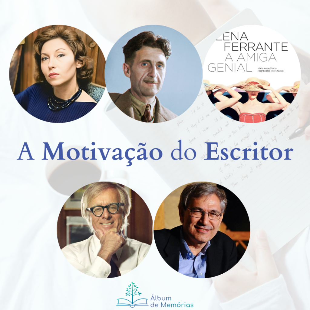 A motivação para a escrita A motivação para a escrita